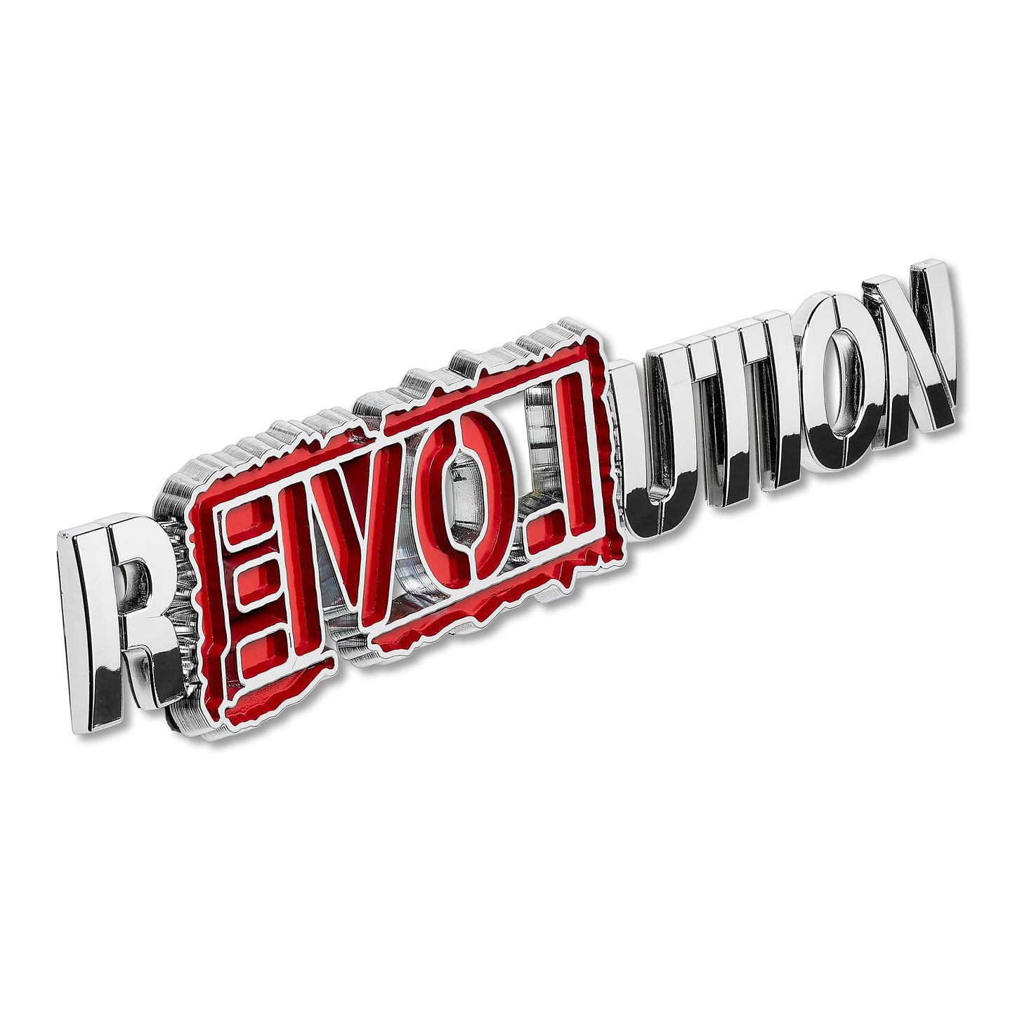 Ron Paul Revolution Chrome Car Emblem